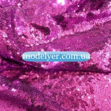 Ткань Пайеточная мелкая (фиолетовый)